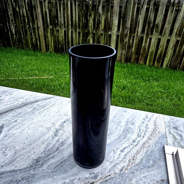 Cylinder Vase (Black)