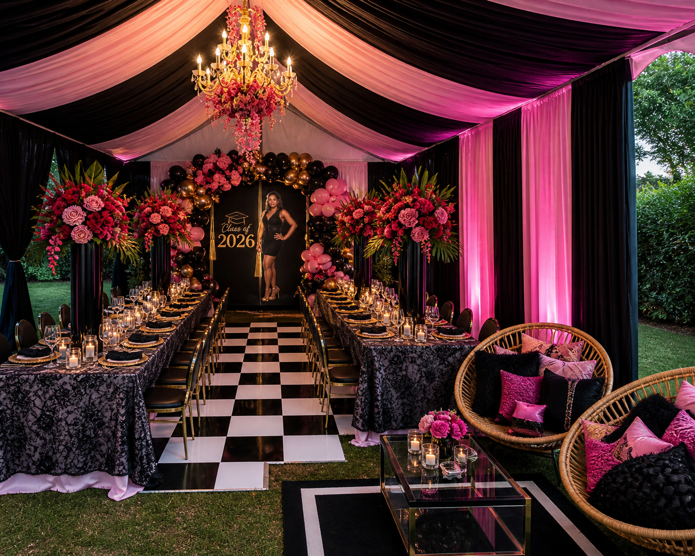 Draping Services | Tent 20 X 40 Draping Services | Tent 20 X 40